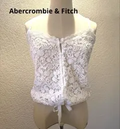 Abercrombie&Fitchアバクロ ホワイト レース キャミソールのサムネイル
