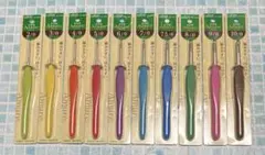 新品未使用 クロバーかぎ針【アミュレ】2～10号 10本セット