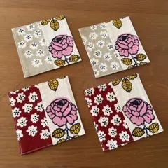 北欧柄ハンドメイドコースター