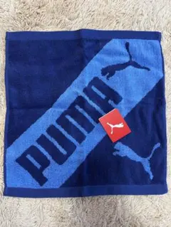 PUMA フェイスタオル ネイビー/ブルーのサムネイル