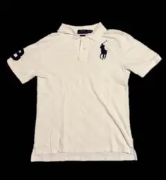 Polo by Ralph Lauren ポロシャツ ビッグポニー swag 白 - メルカリ