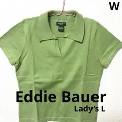 B*♡様 Eddie Bauer 淡い緑色 ポロシャツ ペティート Lady’s