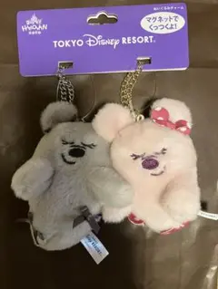 ディズニー　ハロウィン　おばけチャームセット　2025 ペア　マグネット
