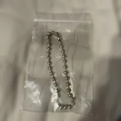 ボールチェーン ネックレス シルバーカラー