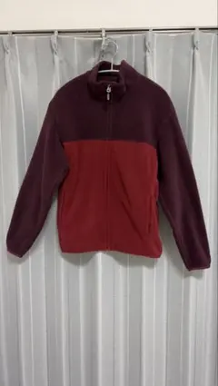 UNIQLO フリースジャケット ボルドー レッド Sサイズ