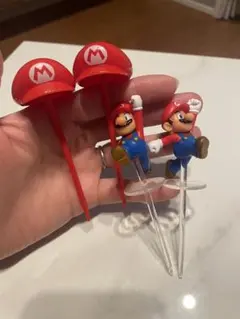 USJ キノピオカフェ マリオ　限定ピック 4本セットのサムネイル