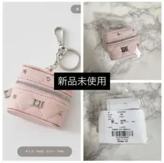 Darich キルティングビジューAirPodsケース　ピンク