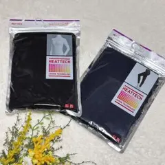 【ユニクロ】ヒートテックタートルネックT(長袖) レギンス 2着セット M