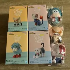僕のヒーローアカデミア Fluffy Puffy 4種&アニマルぬいぐるみ3種
