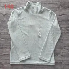 【未使用】UNIQLOフリースハイネックTシャツ　長袖