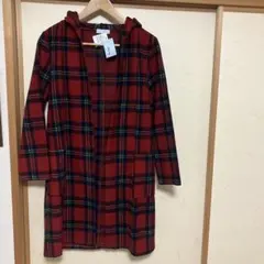 チェック柄アウター