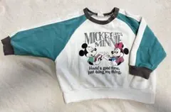 ミッキー ミニー トレーナー 95cm