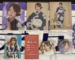 乃木坂46 弓木奈於 生写真 ・ 缶バッジ まとめ売り