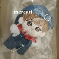 JIN ぬいぐるみ デニムオーバーオール ジンぬいぐるみ10cm　マスター