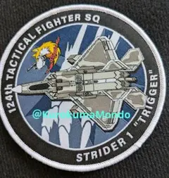 エースコンバット7スカイズ・アンノウンF-22ストライダートリガー軍事士気パッチのサムネイル