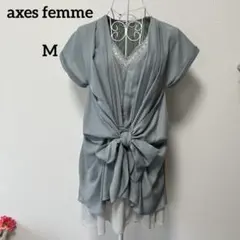 【axes femme】 レイヤード風チュニックのサムネイル