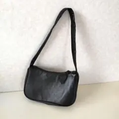 シーイン　ショルダーバッグ　ハンドバッグ　ブラック