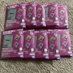 ワンピース　ベースショップくじ　アクリルブロックチャーム　10個セット