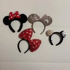 ディズニーカチューシャ　ユニバ カチューシャ　4点まとめ売り