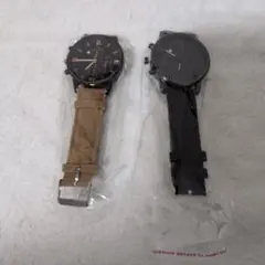 全額寄付対象商品。アナログ腕時計2本セット（未使用）新品。