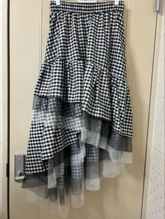 ギンガムチェックスカート／LAMIA