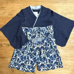 和風デザイン 袴　ベビー服 80 お祝い　こどもの日　端午の節句