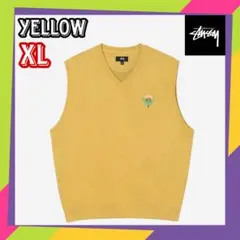 Stussy FLEECE VEST フリース ベスト XL 黄のサムネイル