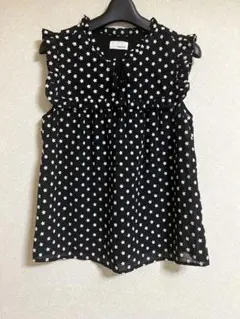 【THE Korner】刺繍　花柄　シフォン　ブラウス