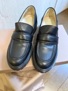 美品【GIANVITO ROSSI/ジャンヴィト ロッシ】ローファー