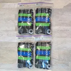 ★新品★ファミリーマート ファミマ ラインソックス ブラック 25-28cm