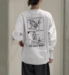 【新品】チャオパニックティピー 男女兼用 ワンポイント刺繍裏毛スウェットクルー