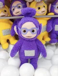 【新品1つ】テレタビーズ　サングラスGBぬいぐるみ　パープル