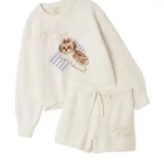 ジェラートピケ☆新品☆シーズージャガードプルオーバー＆ベビモコショートパンツ