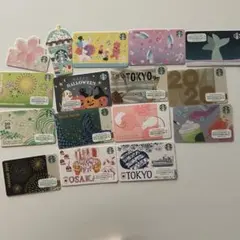 行*ん様 スターバックスカード セット 16枚セット