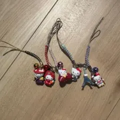 ご当地　ストラップ　ハローキティ　限定品　まとめ売り