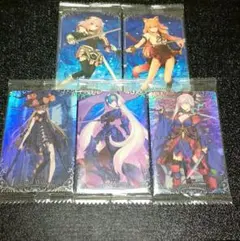 fgo ウエハースカード 5枚セット