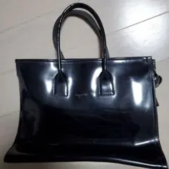 アニエスb.エナメルトートハンドバッグ