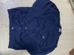 Anthony Thomas ネイビー カーディガン ニット セーター ボレロ