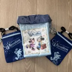 【未使用】東京ディズニーランド バケーションパッケージポーチセット