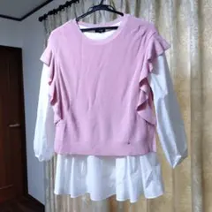 TO BE CHICニット付きブラウス　新品未使用のサムネイル