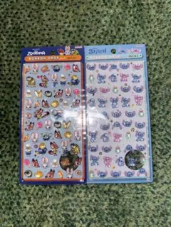 ゆ*き様 ボンボンドロップシール　ズートピア スティッチ ボンボンドロップミニ