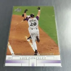 MLB 2002アッパーデック ルイスゴンザレス　アリゾナダイヤモンドバックス