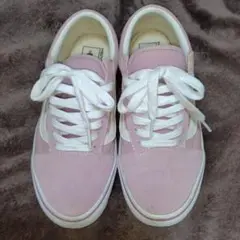 バンズ　オールドスクール　24cm　スニーカー　ラベンダーピンク　VANS