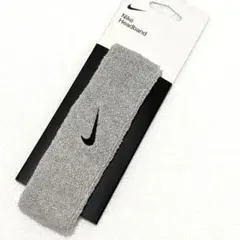 【新品未使用】NIKE ナイキ ヘッドバンド グレー
