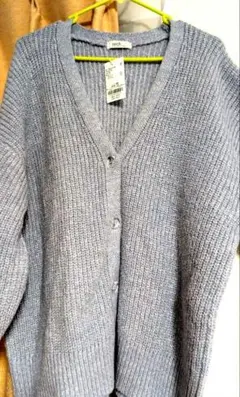 新品！アース　ミュージック＆エコロジー　ラメ入り　カーディガン