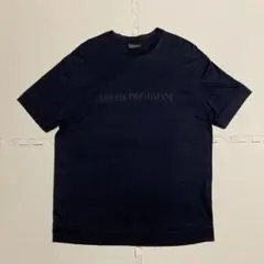 【EMPORIO ARMANI】ブランドロゴ半袖Tシャツ