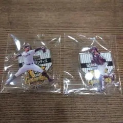 阪神タイガースアクスタくじ　デュープ＆坂本誠志郎