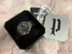POLICE 腕時計 本体 クォーツ シルバーのサムネイル