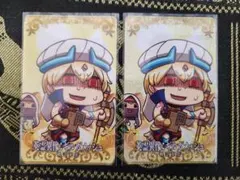 3 エルキドゥ ギルガメッシュ 2個セット スクエア バッジ FGO 概念礼装
