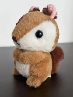 こりすのどんぐりん リス ぬいぐるみ キーホルダー 茶色 ブラウン アニマルのサムネイル